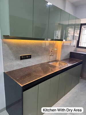 Kitchen in 1 BHK Apartment at Silver Arch Eden woods, Andheri West – for Rent