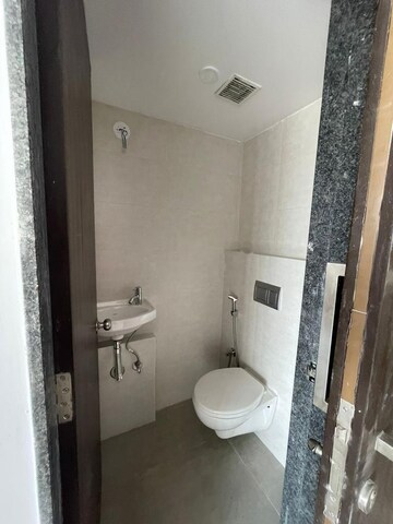 Bathroom in 1 BHK Apartment at Raunak Residency Thane, Pokhran Road No One – for Rent