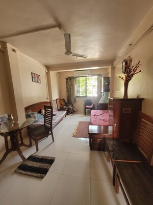 Living Room in 2 BHK Apartment at Tarangan Apartment, Kothrud – for Rent