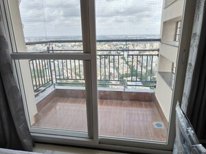 Balcony in 3.5 BHK Apartment at Pashmina Waterfront, Old Madras Road – for Rent