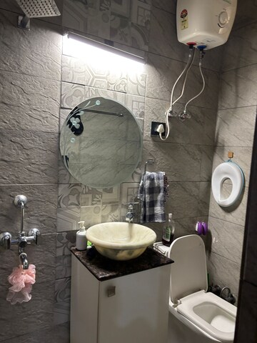 Bathroom in 3 BHK Builder Floor at Sector 15 – for Rent