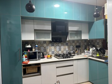 Kitchen in 3 BHK Builder Floor at Sector 15 – for Rent