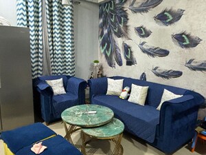 Living Room in 3 BHK Builder Floor at Sector 15 – for Rent