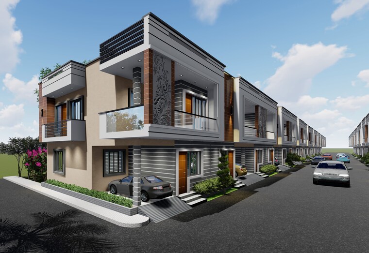 Exterior View, vaidpura 3 Bedroom 1695 Sq.Ft. Villa In Vaidpura Greater Noida 9274680