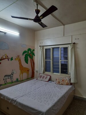 Bedroom in 2 BHK Apartment at Vanaz Corner, Kothrud – for Rent