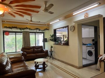 Living Room in 2 BHK Apartment at Yogi Hills, Mulund West – for Rent
