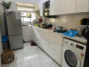 Kitchen in 2 BHK Apartment at Yogi Hills, Mulund West – for Rent