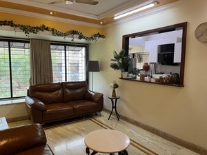 Living Room in 2 BHK Apartment at Yogi Hills, Mulund West – for Rent