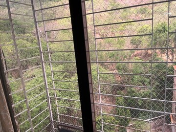 Balcony in 2 BHK Apartment at Yogi Hills, Mulund West – for Rent