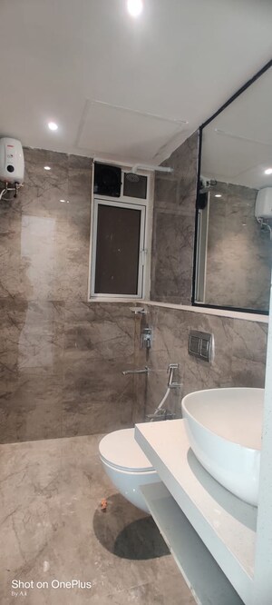 Bathroom in 2 BHK Apartment at Nahar Amaryllis Towers and Plaza, Chandivali – for Rent