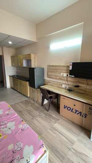 Kitchen in 1 BHK Apartment at Paramount Golfforeste, Zeta I Greater Noida – for Rent