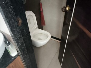 Bathroom in 1 BHK Apartment at Sunshine Willows, Ghansoli – for Rent
