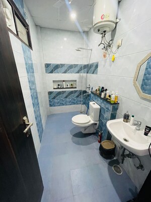 Attached Bathroom in 2 BHK Builder Floor at SS Southend Floors, South City 2 – for Rent