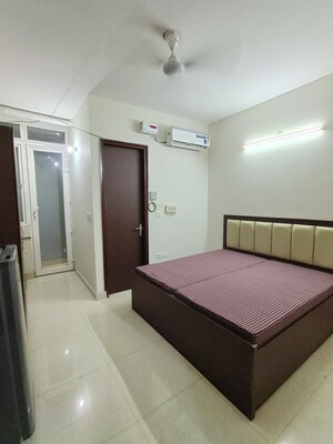Bedroom in 1 RK Builder Floor at SS 100, Sector 49 – for Rent