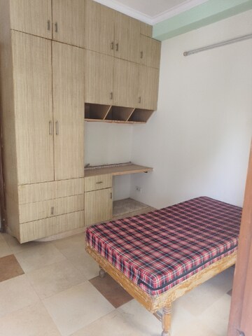 Bedroom in 2.5 BHK Builder Floor at RBC II, Sushant Lok I – for Rent
