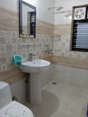 Bathroom in 3.5 BHK Builder Floor at Sector 52 – for Rent