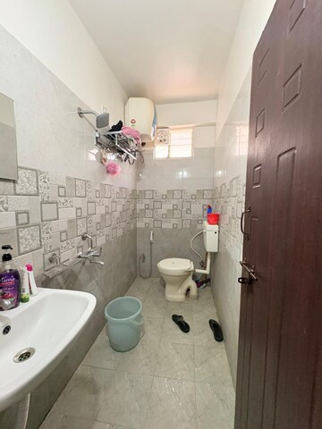 Bathroom in 2 BHK Apartment at Qamer Enclave, Puppalaguda – for Rent