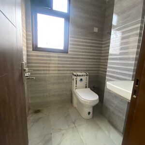 Bathroom in 2 BHK Builder Floor at Chattarpur – for Rent