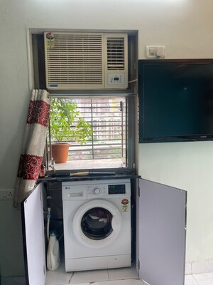 Furnished Amenities in 2 BHK Apartment at Divya Stuti CHS, Goregaon East – for Rent