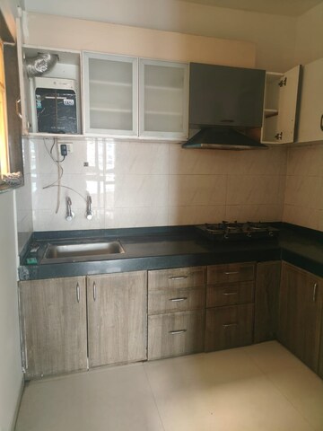 Kitchen in 2 BHK Apartment at Kunal Icon, Pimple Saudagar – for Rent