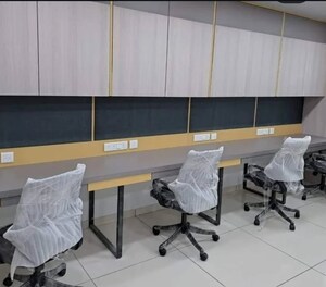 Team Area in  Office Space at Ellora Fiesta, Sanpada – for Rent
