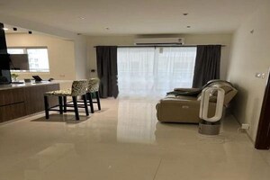 Living Room in 3 BHK Apartment at Sri Aditya Athena, Shaikpet – for Sale