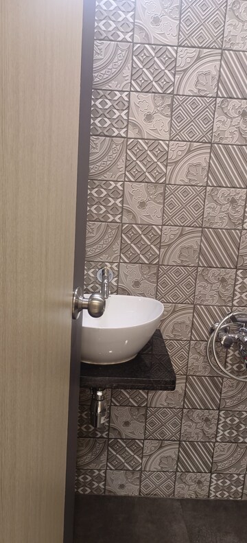 Bathroom in 1 BHK Apartment at Radheya Sai Enclave, Naigaon East – for Sale