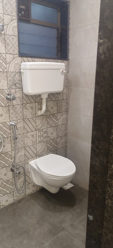 Bathroom in 1 BHK Apartment at Radheya Sai Enclave, Naigaon East – for Sale
