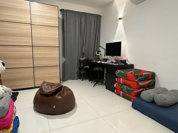 Living Room in 3 BHK Apartment at SMR Vinay Iconia Hyderabad, Kondapur – for Sale