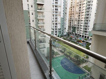 Balcony in 3 BHK Apartment at SMR Vinay Iconia Hyderabad, Kondapur – for Sale