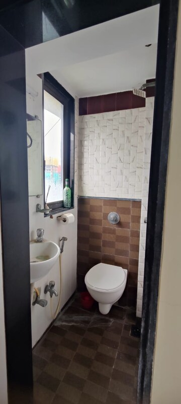 Bathroom in 2 BHK Apartment at Utpal Park Apartment, Mahim – for Rent