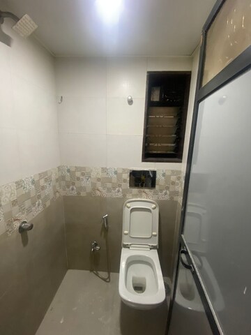 Bathroom in 2 BHK Apartment at Yashodham Complex, Goregaon East – for Rent