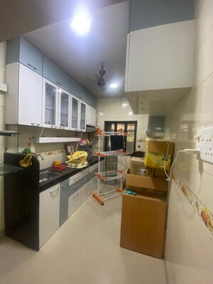 Kitchen in 2 BHK Apartment at Yashodham Complex, Goregaon East – for Rent