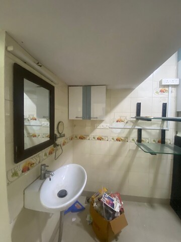 Bathroom in 2 BHK Apartment at Yashodham Complex, Goregaon East – for Rent