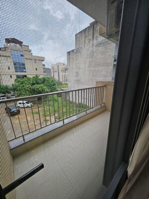 Balcony in 2 BHK Builder Floor at Surya CGHS, Sector 43 – for Rent