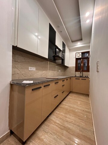 Kitchen in 2 BHK Builder Floor at Chattarpur – for Rent