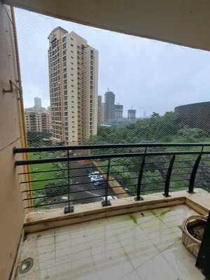 Balcony in 1 BHK Apartment at K Raheja Raheja Residency, Malad East – for Rent