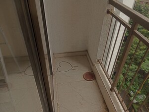 Balcony in 1 BHK Apartment at Sunteck West World Phase 2 Tivri, Naigaon East – for Rent