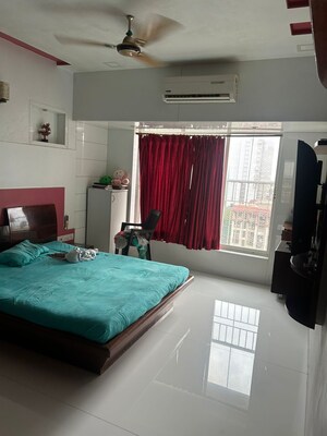 Bedroom in 3 BHK Apartment at Rustomjee OZone, Goregaon West – for Rent