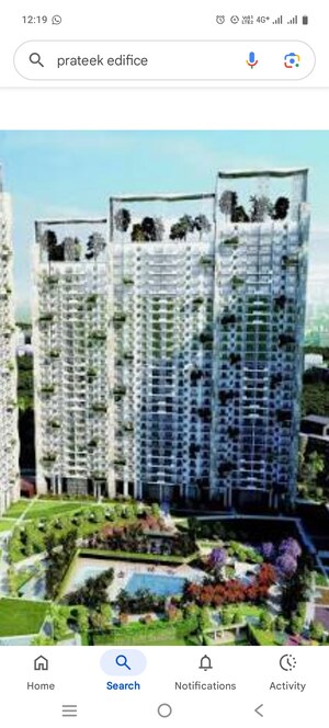 4 BHK Apartment For Rent in Prateek Edifice, Sector 107