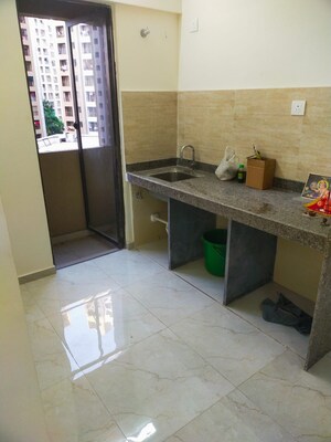 Kitchen in 1 BHK Apartment at Sunteck West World, Tivri – for Rent