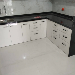 Kitchen in 2 BHK Apartment at Majestique Signature Tower Phase 2, Dasar – for Rent