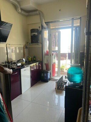 Kitchen in 3.5 BHK Apartment at Runwal Elegante, Andheri West – for Sale