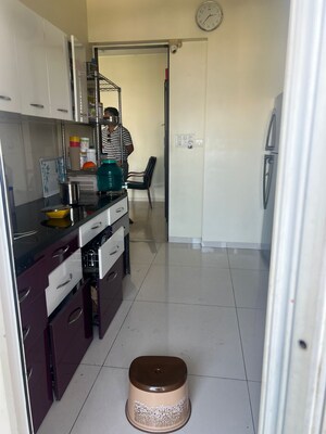 Kitchen in 3.5 BHK Apartment at Runwal Elegante, Andheri West – for Sale