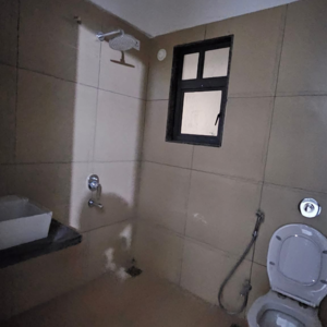 Bathroom in 2 BHK Apartment at Majestique Signature Tower Phase 2, Dasar – for Rent