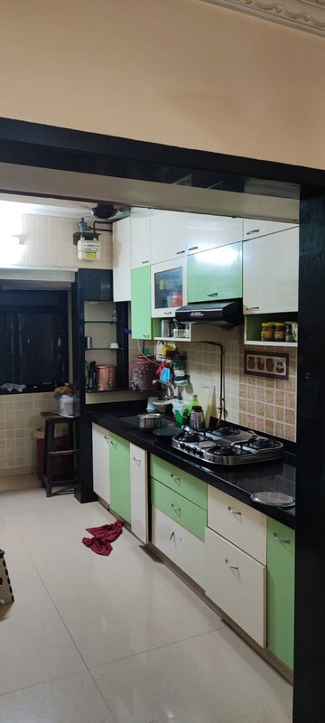 Kitchen in 2 BHK Apartment at Vedant Complex CHS, Samata Nagar – for Rent