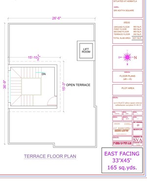 Floor Plan in 4 BHK Villa at Kongar Khurd – for Sale