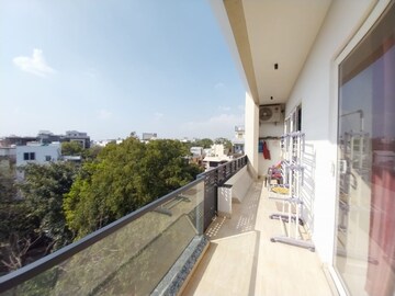 Balcony in 4 BHK Builder Floor at Realtech The Luxurium, Sushant Lok I – for Sale