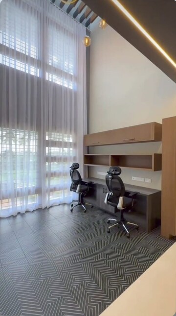 Staircase in 4 BHK Independent House at Aranattukara – for Sale