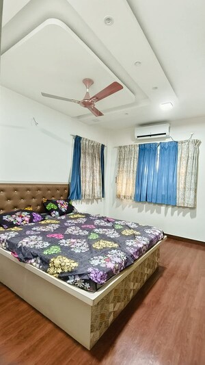 Bedroom in 2 BHK Apartment at Naiknavare Gardenia Society Phase 1, Wadgaon Sheri – for Rent